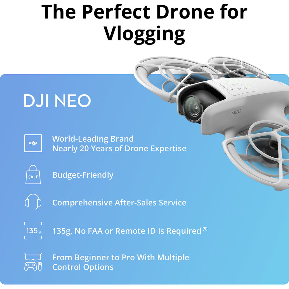 DJI Neo Drone Combo DJI Florida Drone Supply