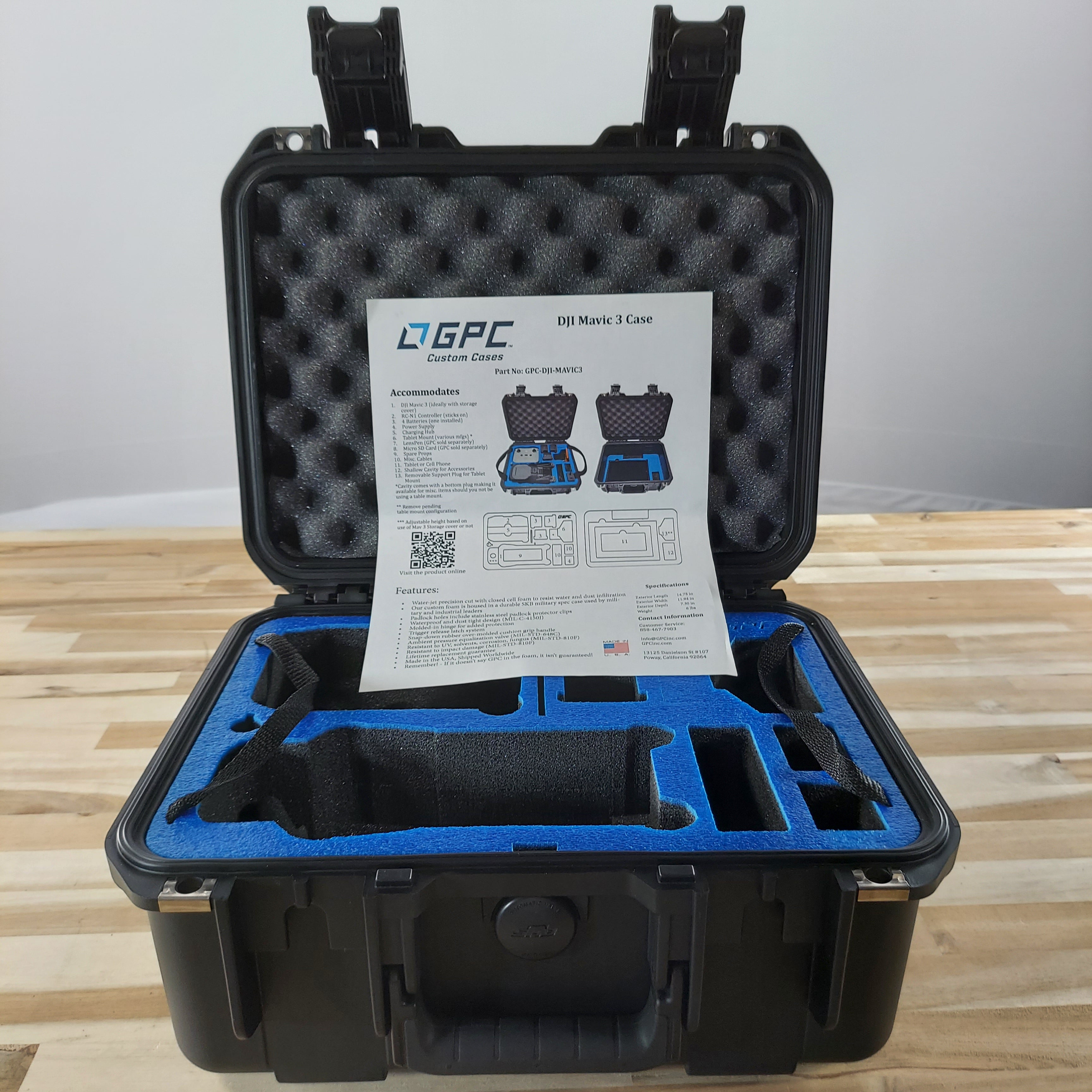DJI MAVIC 3 CASE for RC-N1 Controller. #35 GPC Florida Drone Supply