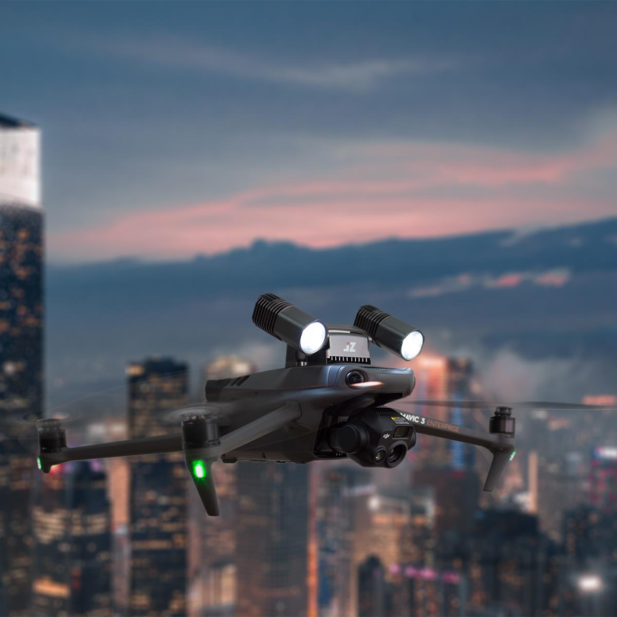 JZ T30 30W Matrix Lamp Spotlight for DJI Mavic 3E/Mavic 3T JZ Drones Florida Drone Supply