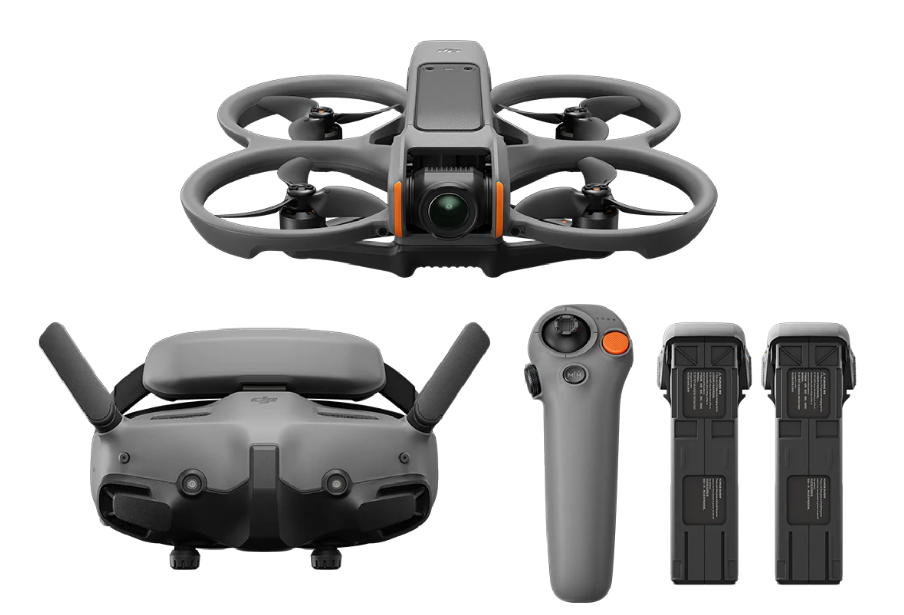 DJI Avata 2 Tactical Bundle - Fly More Kit with 3 Batteries