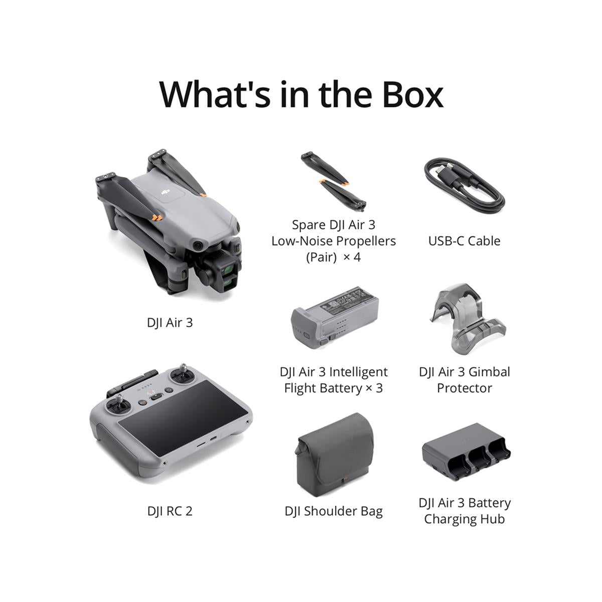 DJI Air 3 Drone Fly More Combo with RC 2 Remote Controller - Evaluation Unit #71 DJI Florida Drone Supply