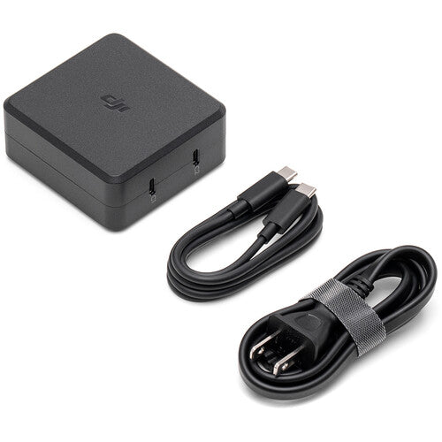 DJI 100W USB-C Power Adapter DJI Florida Drone Supply DJI 100W USB-C Power Adapter