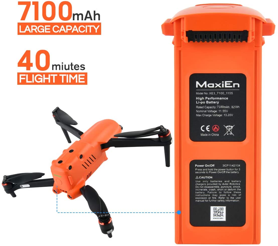 Autel Robotics EVO II Series Drone Intelligent Battery Autel Florida Drone Supply