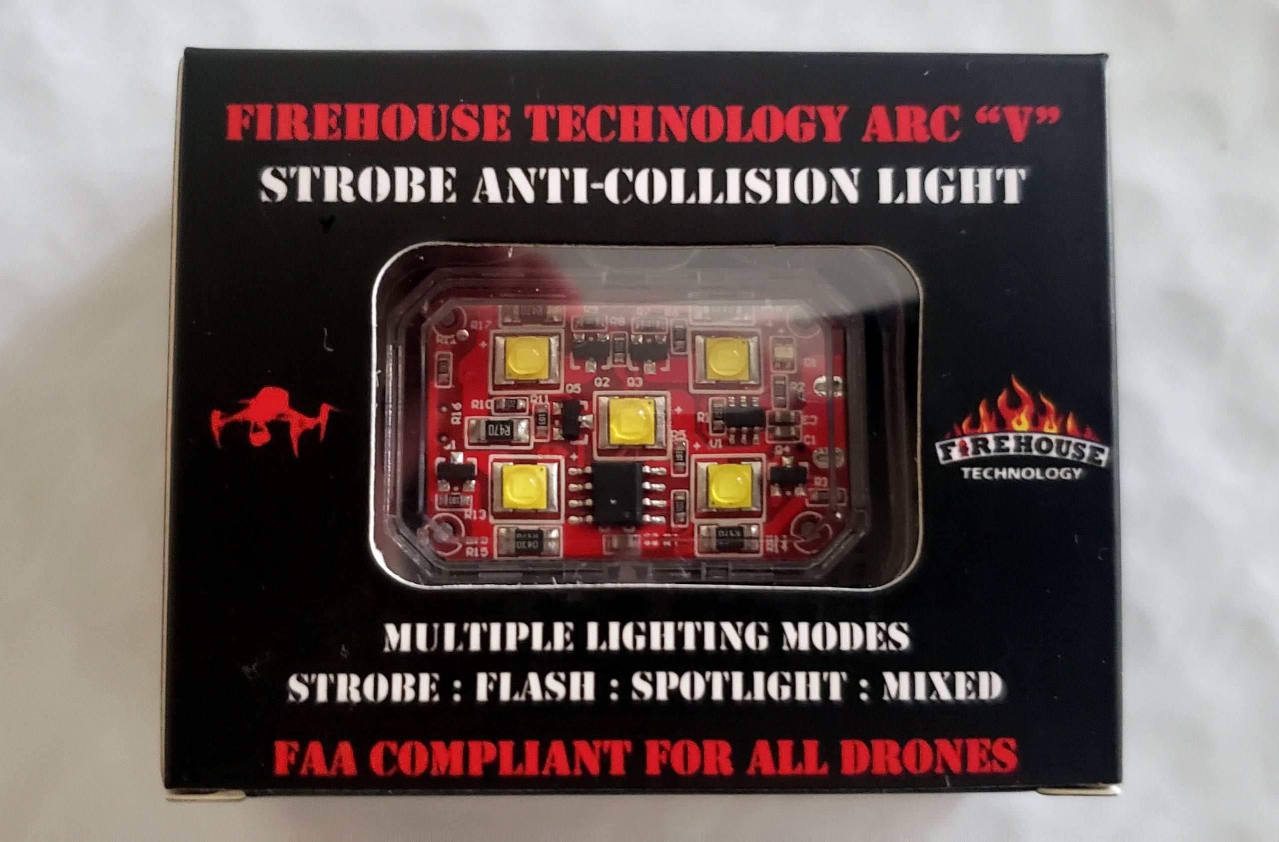 Firehouse Technology ARC V Strobe Light System (Version 5) FireHouse Florida Drone Supply Firehouse Technology ARC V Strobe Light System (Version 5)