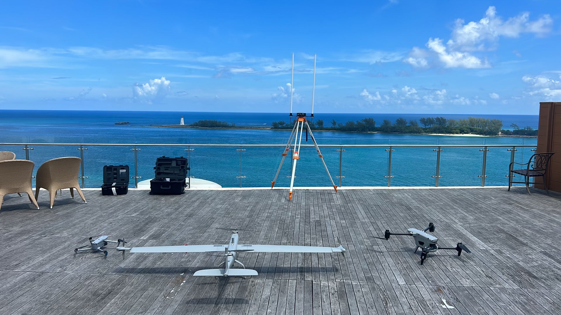 Exploring New Horizons with The Autel Robotics Dragonfish in Nassau, Bahamas