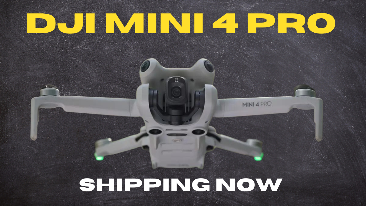DJI Mini 4 Pro - Shipping Now!