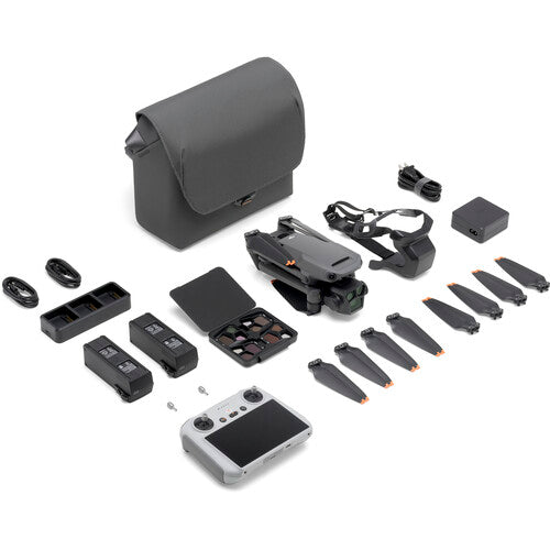 DJI MAVIC 3 Fly More Combo Drone Camera, 46-Min Flight Time with 15km Range  (Refurbished)