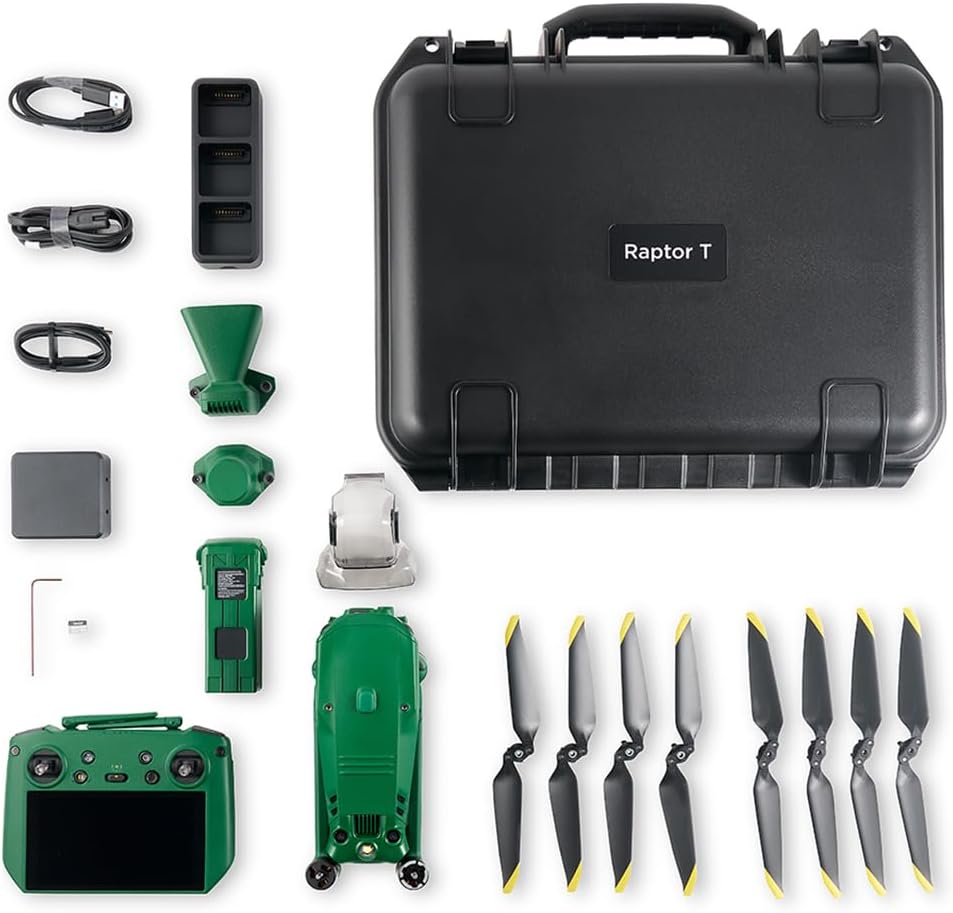 Anzu Raptor T w/ RTK module, speaker and charging hub + 1-year Care Protection