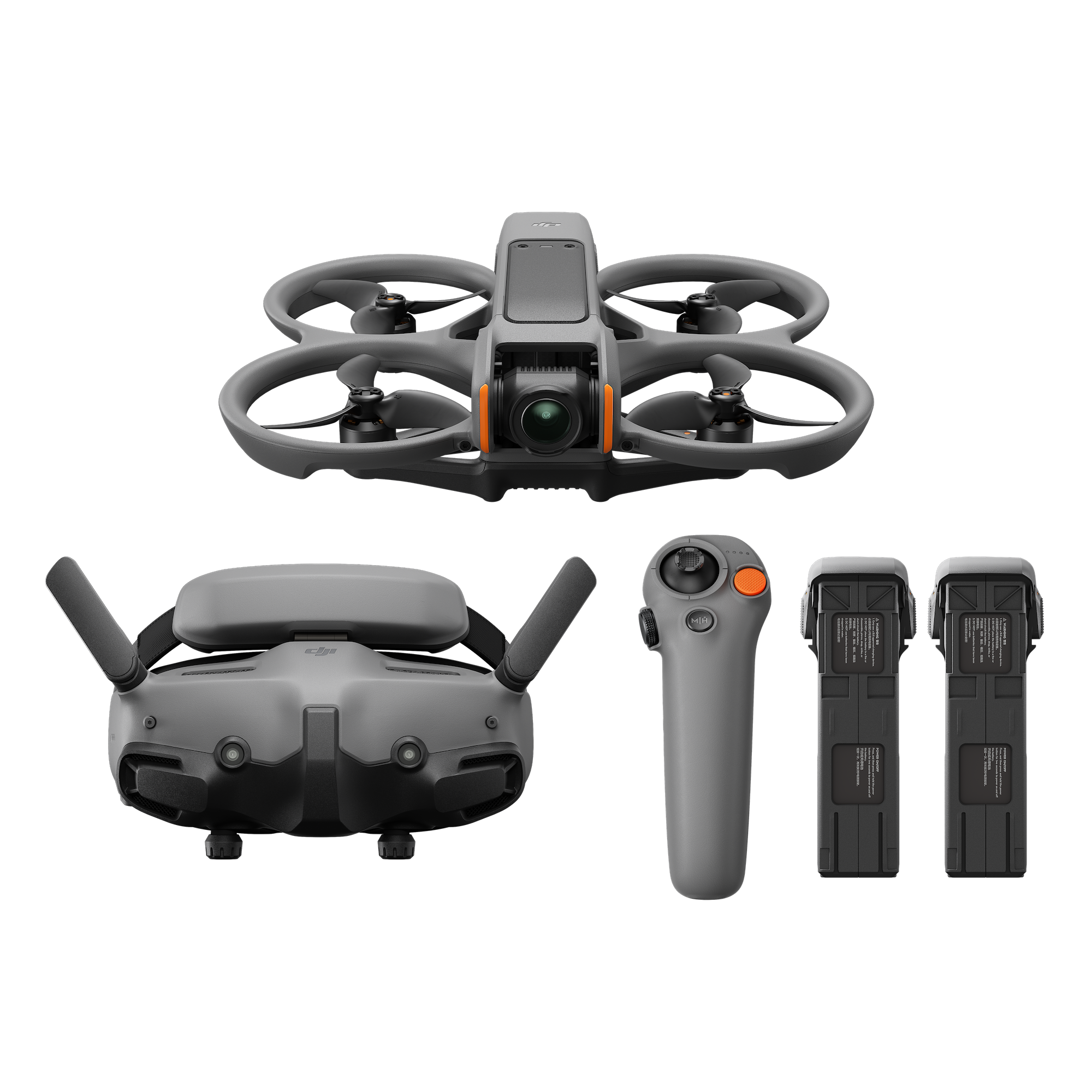 DJI Avata 2 FPV Drone Fly More Combo with Goggles 3, RC Motion 3 Controller and 3x Batteries