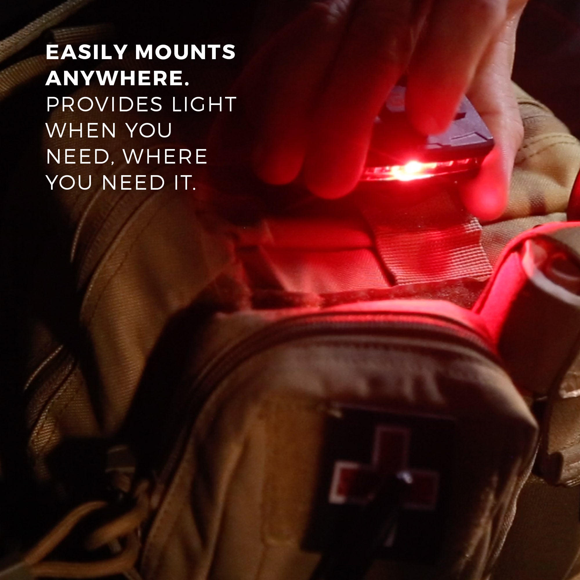 Guardian Angel Infrared Hybrid Red/Blue Wearable Safety Light
