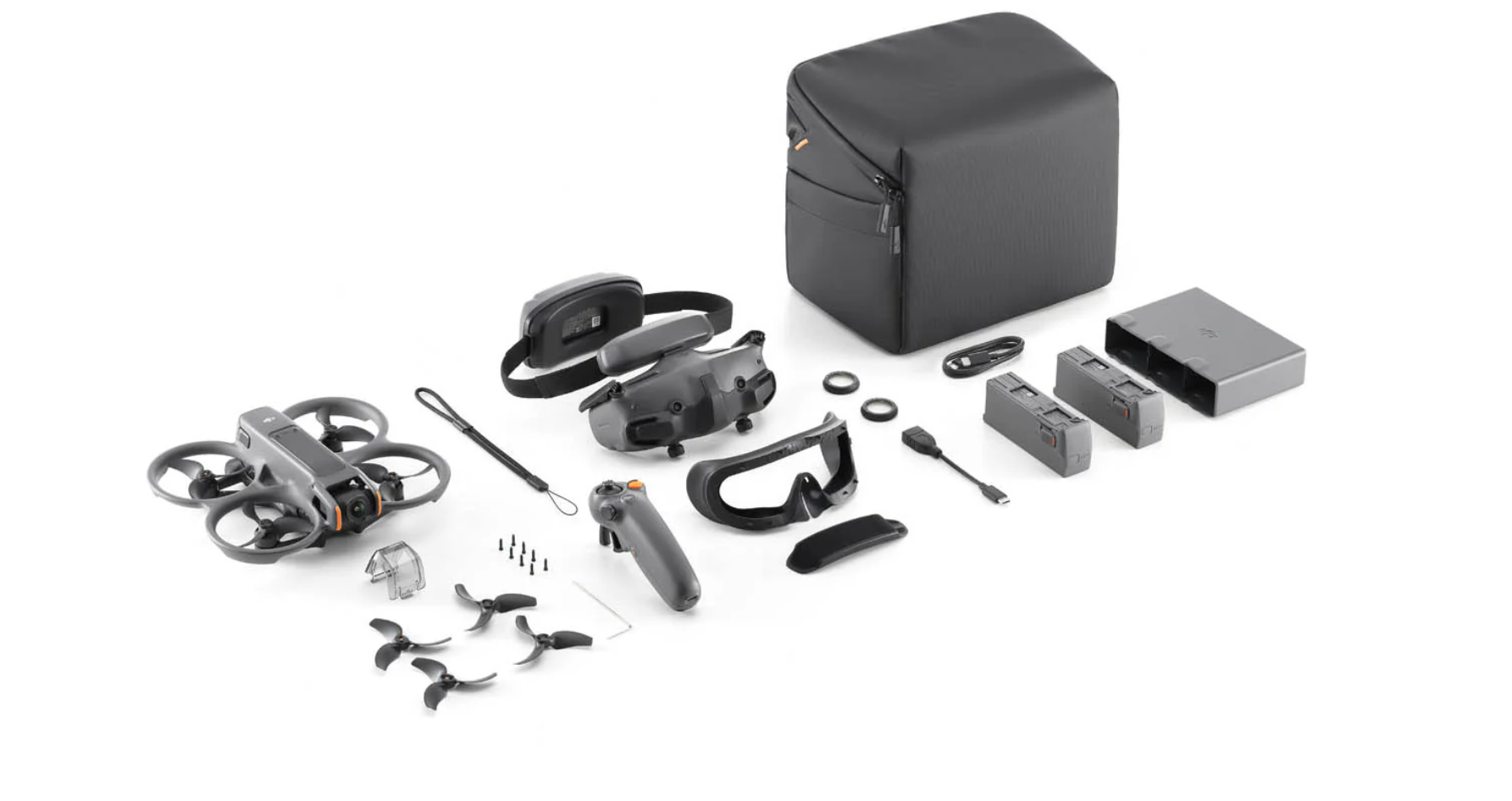 DJI Avata 2 Tactical Bundle - Fly More Kit with 3 Batteries