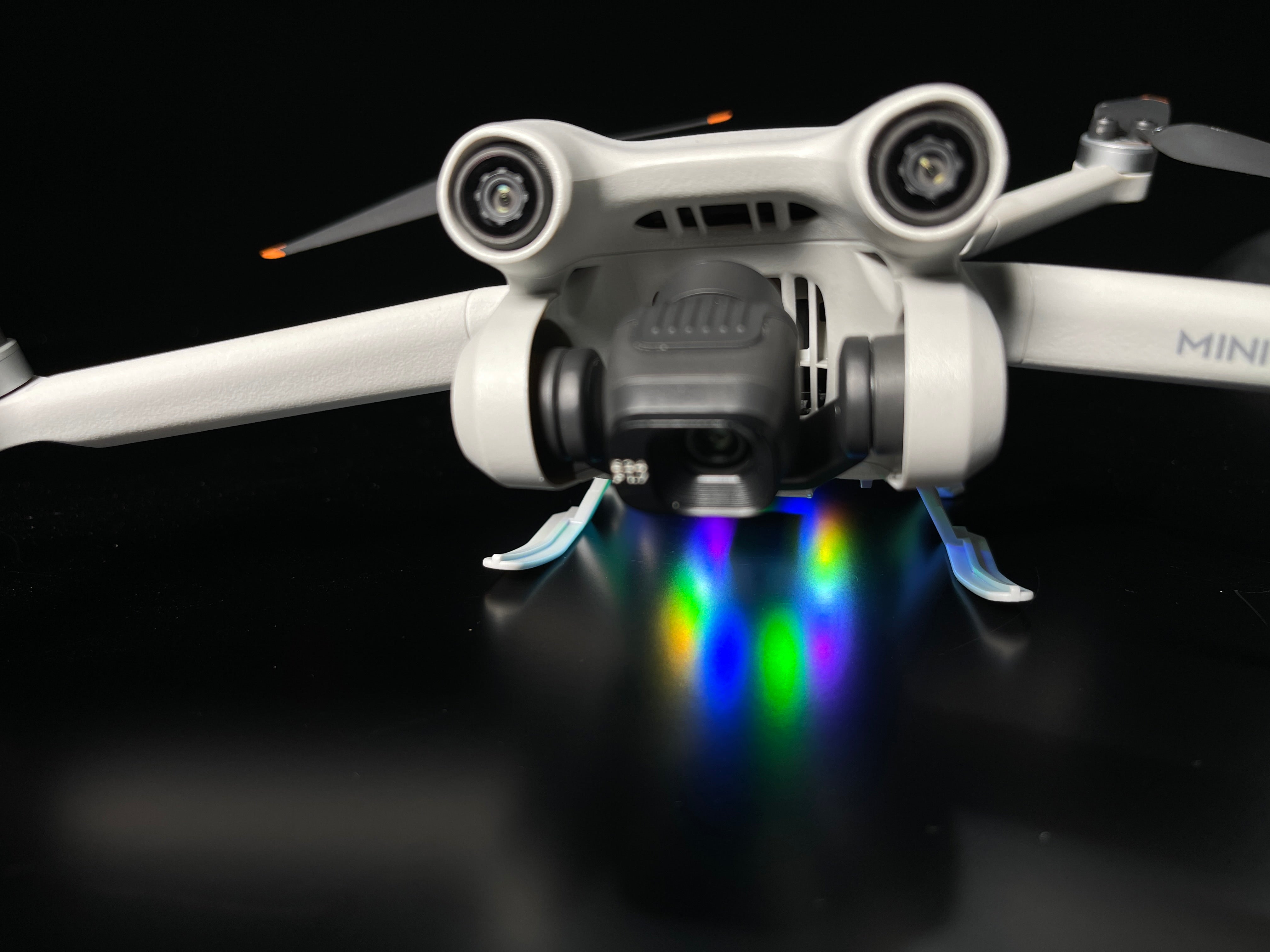 DJI Mini 3 Pro LED Lights Landing Gear Foldable Extended Leg with Flash Night Flight Light FireHouse Florida Drone Supply DJI Mini 3 Pro LED Lights Landing Gear Foldable Extended Leg with Flash Night Flight Light