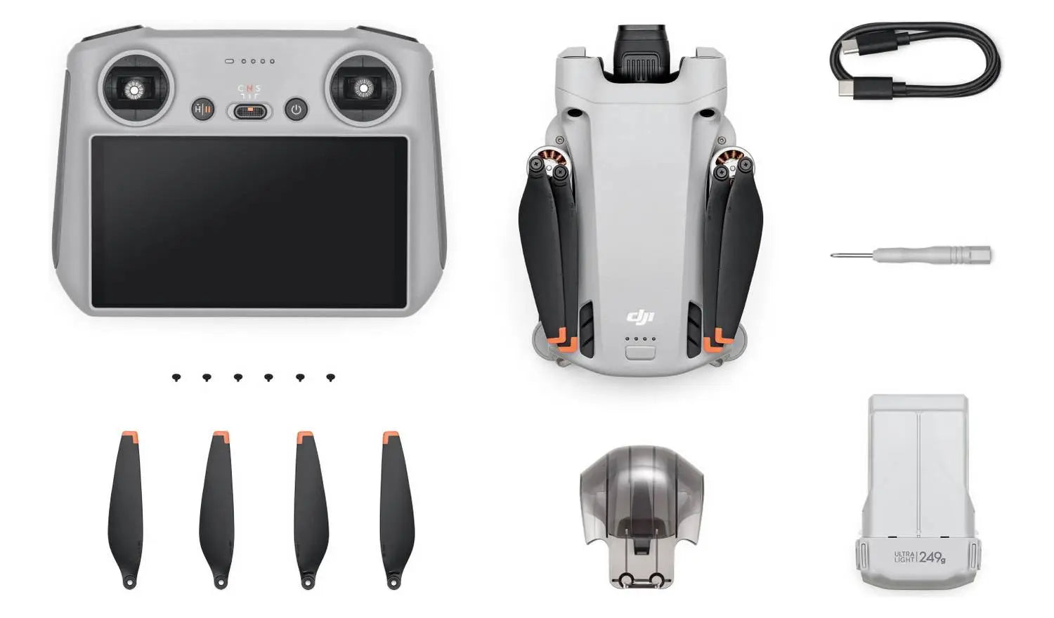 DJI Mini 3 Pro with Smart Controller DJI Florida Drone Supply DJI Mini 3 Pro with Smart Controller - Florida Drone Supply